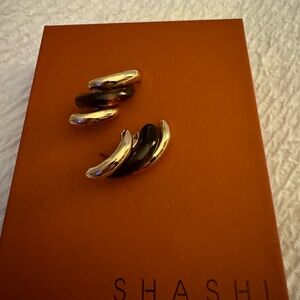Shashi earrings from Bergdorf’s